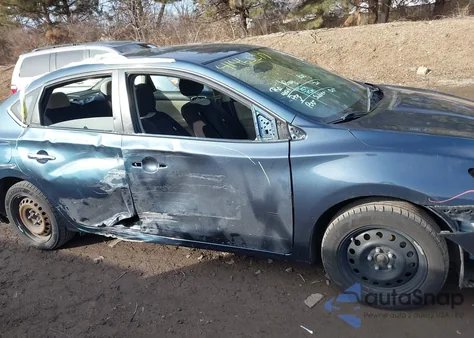 2016 Nissan Sentra Sv из США, поврежденный, VIN 3N1AB7AP6GY306884